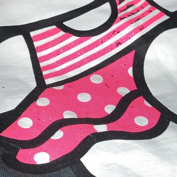 Hello kitty ruffled sleeve black t-shirt - Picture 7 of 7